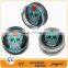 TP02976 transparent acrylic skull piercing body jewelry, acrylic plug body piercing jewelry
