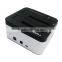 High quality USB3.0 Dual bay 2.5 and 3.5 sata hard driver dock(2 in 1)