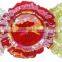 Sponge decorative Charger Plate in color painted for wedding