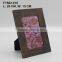 wholesales glass photo frame in colored paperboard edge or glass fragment edge