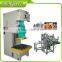 Pneumatic press machine for making aluminum foil tray