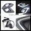 waterproof drl light guide led daytime running light fog lamps for mazda 3 axela