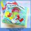 PVC bath books for kids, water color change yellow duck bath book