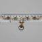 golden welded link ornamental women decorative design metal link chain