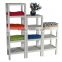 3 Tier hot sale MDF corner collection rack wooden towel shelf