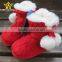 Women's Fuzzy Delight Cable Kint Indoor Short Boot