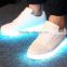 Adults soft wearing rechargeable LEDLuminous sports leisure sh oes casual shoes with breathable performance