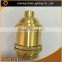 Hanging Pendants Solid Brass Light Socket, Brass lampholder e27/e26/b22/e14