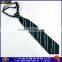 Custom Kids Tie 100% Polyester Woven Elastic Necktie For Child