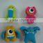new product nature texture lovely rabbit shape custom pvc pencil topper animal pencil caps