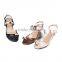 CX303 women nice slippers with pin buckles