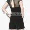 Hot design! Summer Fashion wholesale Tulle Panel Jumpsuit For Woman S1025