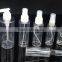 30ml 60ml 100ml 120ml cylinderical spray pump plastic bottle for skin care
