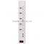 universal outlet eu ac plug power strip with individual switch