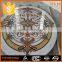 Marble water jet mosaic medallion, stone mosaic floor tiles