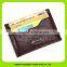 16469 Double side embossed genuine leather card holder