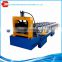 Fully automatic construction guardrail roll forming machine