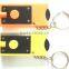 high quality plastic shopping cart coin keychain