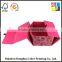 Handmade Paper Box Folding Storage Box Red White Strip Pape Box Decorative Gift Box