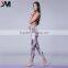 Sublimated Running Pants Women Gym Wear Long Yoga Capri