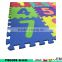 Melors Kids Play Room Printed soft Foam Bath Mat /Baby Multi Color EVA Foam Puzzle Mat From China