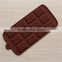 12 Hole Classic Blocks Waffle Mold Silicone Fondant Mold Chocolate Pudding Ice Mould Jelly Cake Decorating Biscuit Tools