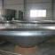 Elliptical dished head ends