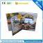 multi pages video brochure with 4.3 inch lcd screen