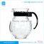 Juice water drink Acrylic Plastic 1.5L pitcher With Lid