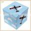 airplane printing non woven collapsible storage box