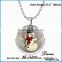 Hot Item Christmas Snowman Art glass cabochon pendant , Merry Christmas magnifying glass pendant necklace