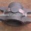 OEM Black painted cast iron aluminium downpipe bracket