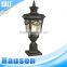 Cheap outdoor pillar lamp with aluminum