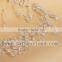 Factory Wholesale Crystal Pendant Wire Beaded Garland Acrylic Crystal Wedding Decors