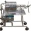 Portable Stainless Steel Cooking Oil Filter Press/Oil Filter Press Machine/High Pressure Oil Filter
