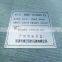 Custom cheap aluminum labels,Self Adhesive Metal Sticker,metal nameplate