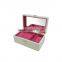 white color jewel box ,jewel container, cosmetic case