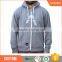 wholesale blank design your own cropped full zipper hoodie