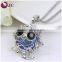 aromatherapy owl essential oil diffuser pendant cage locket necklace