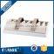 Hot sales with reasonable price wooden belt display,8 layers display belt display property