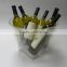 Acrylic champagne ice bucket, champagne cooler
