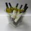 Acrylic champagne ice bucket, champagne cooler