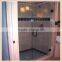 Shower glass doors for luxury bathroom