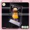 clear plastic blister pack display stand, clear PET display blister packaging box