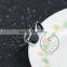 925 solid sterling silver glue black sun glasses adjustable ring fashion women jewelry 6260560
