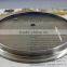 Round flat glass lid tempered cookware