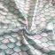 3mm scale printed minky fabric for making mermaid blanket PM16051301S