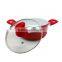 white ceramic coating casserole/sauce pot/pot