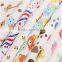 High quality double layers Cotton Burp Cloths Lovely Cartoon Bandana dribble bibs