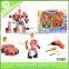 Battery operated plastic robot, electric transformable robot with a real drill for kids